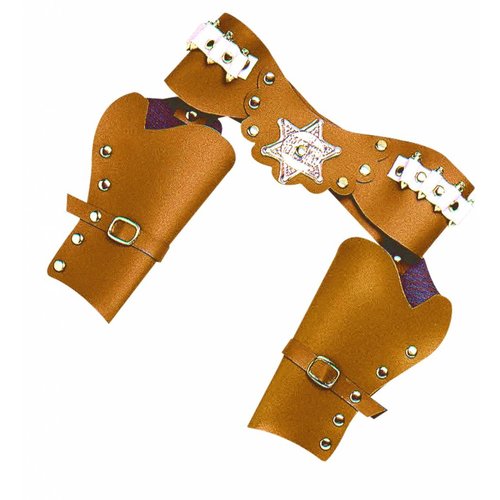 Widmann Luxe Dubbel Holster Cowboy Bruin