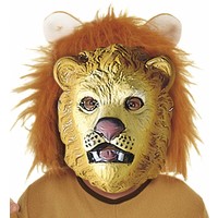 Plastic Kindermasker Leeuw