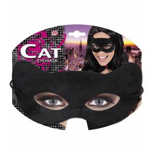Oogmasker Zwarte Kat