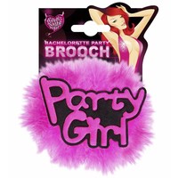 Broche "Partygirl"