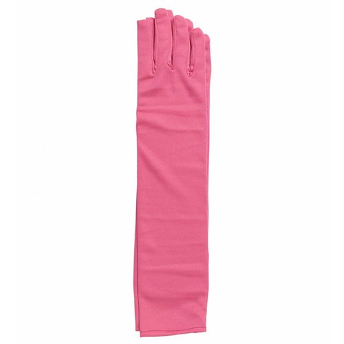 Handschoen Lang Neon Roze