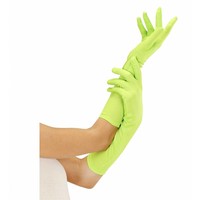 Handschoen Lang Neon Groen