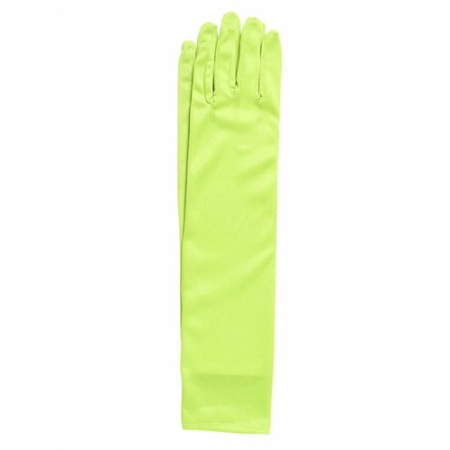 Handschoen Lang Neon Groen