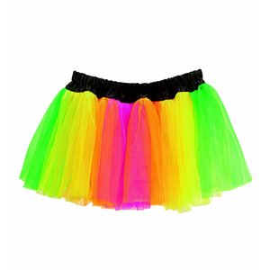 Tutu Meerkleurig Neon