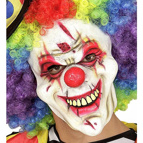 Widmann Killer Clown Masker Halfgezicht