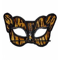 Widmann Oogmasker Tijger Met Strass