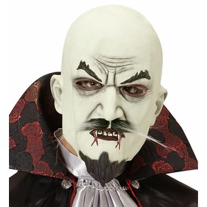 Vampiermasker Met Snor En Sik