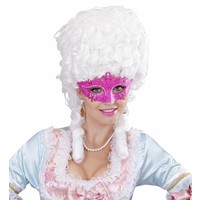 Oogmasker Venetie Met Stenen Roze