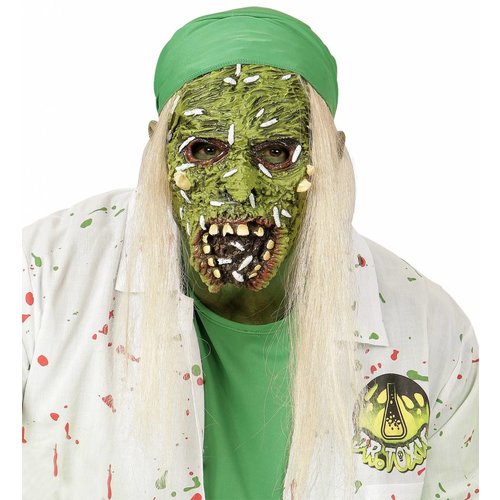 Masker Giftige Zombie Met Haar