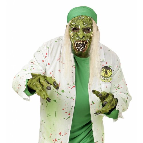 Widmann Kindermasker Giftige Zombie Met Haar