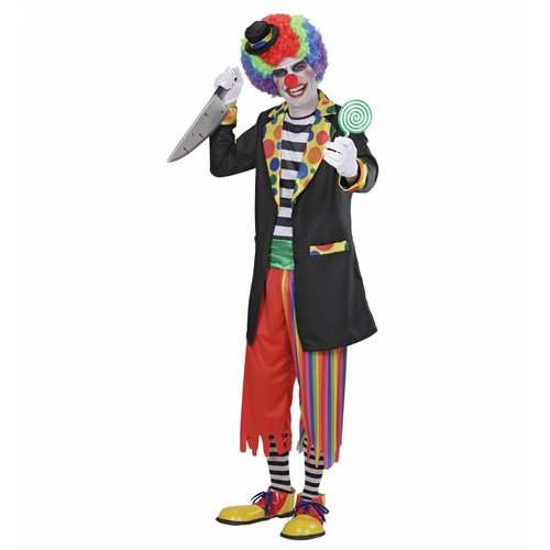 Widmann Kleurrijke Killer Clown