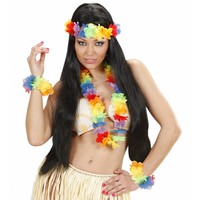 Widmann Hawaii Set Regenboogkleuren