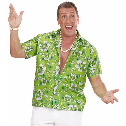 Widmann Hawaii Shirt Groen