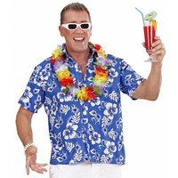 Widmann Hawaii Shirt Blauw