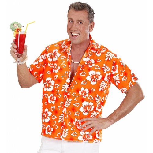 Widmann Hawaii Shirt Oranje