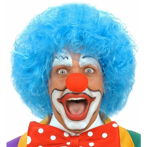 Widmann Pruik Clown Blauw