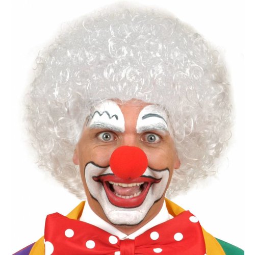 Widmann Pruik Clown Wit