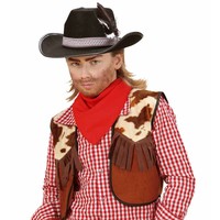 Widmann Cowboyhoed Zwart Met Veren Kind