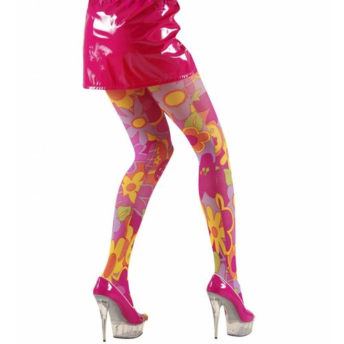 Panty Flower Power Roze