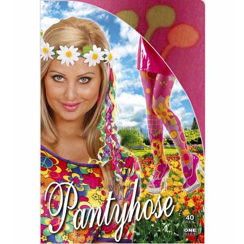 Panty Flower Power Roze