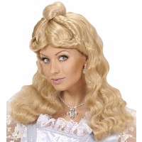 Pruik Western Belle Blond