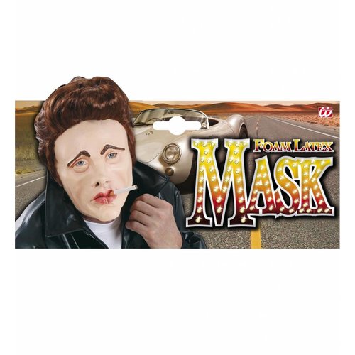 Masker Latex/Schuim Filmster Met Haar