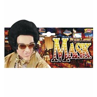 Masker Latex/Schuim King Of Rock Met Haar