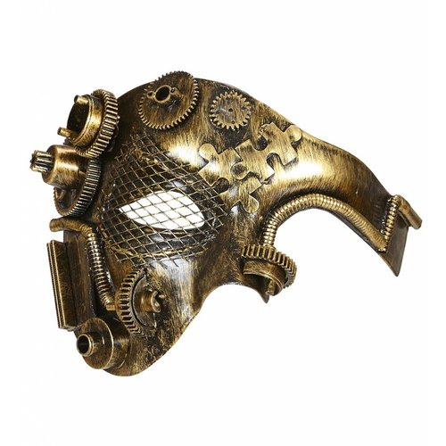 Widmann Halfgezichtmasker Steampunk Koper