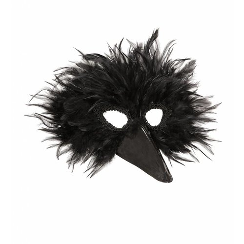 Widmann Veren Masker Vogel Zwart