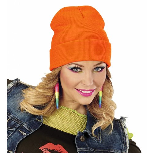 Beanie Neon Oranje