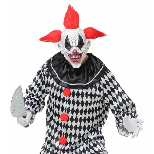 Widmann Horror Clown Masker Met Haar