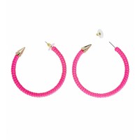 Widmann Oorbellen Neon roze