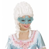 Widmann Oogmasker Adelijk Azuur Met Glitters En Stenen