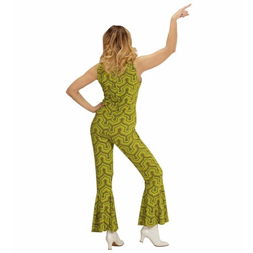 Widmann Groovy 70'S Dames Jumpsuit Behang