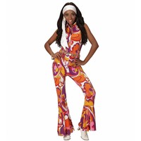 Widmann Groovy 70'S Dames Jumpsuit Orchidee