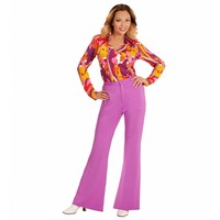 Widmann Groovy 70'S Dames Broek Paars