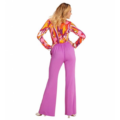 Widmann Groovy 70'S Dames Broek Paars