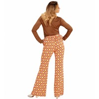 Widmann Groovy 70'S Dames Broek Ruit