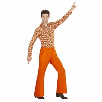 Widmann Groovy 70'S Heren Broek Oranje