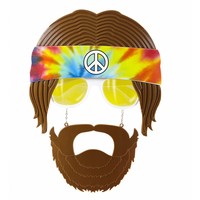 Bril Hippie Met Baard
