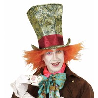 Hoge Hoed "Crazy Hatter" Met Haar