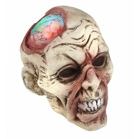 Widmann Zombie Hoofd Met Kleurveranderend Licht 22Cm