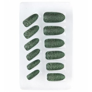 Nagels Glitter Groen