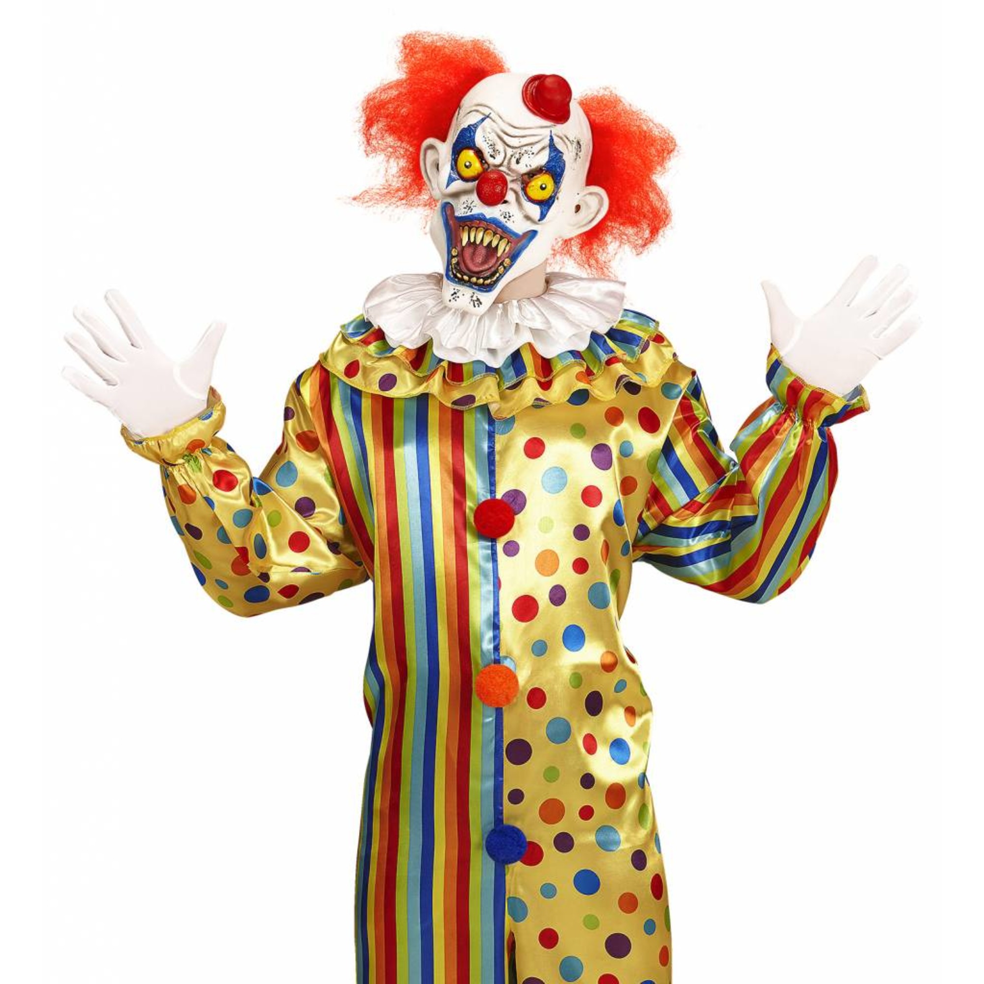 Mening Omgaan Subsidie Killer Clown Masker Met Haar En Hoedje - Feestcenter.nl