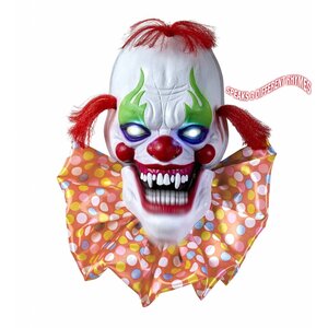 Horror Clown Met Knipperend Licht