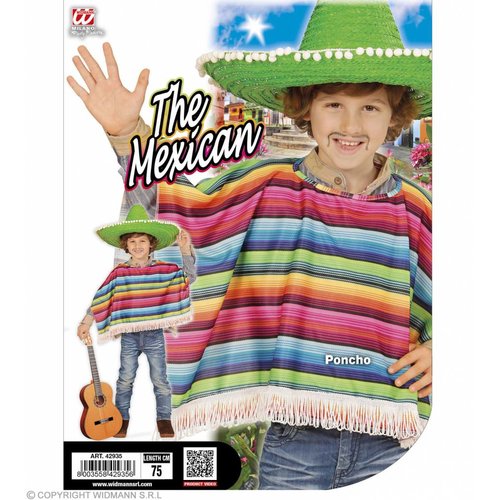 Widmann Mexicaanse Poncho Kind