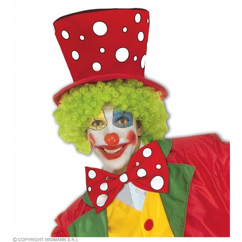 Strikje Clown Rood