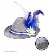 Mini Beierse Fedora Blauw