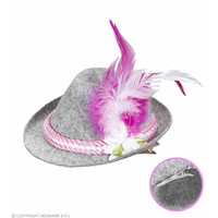 Mini Beierse Fedora Roze