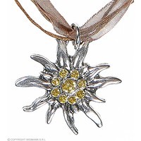 Ketting Strass Edelweiss